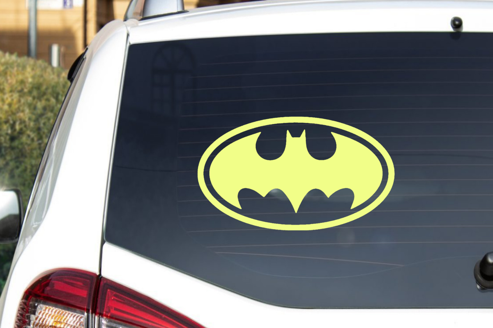 Batman CNC cut Decal Vinyl Sticker -Pic from multiple colors! O651 gallery