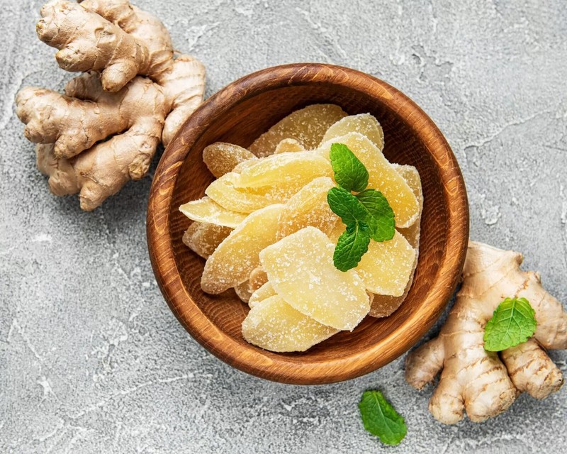 Snack Delights - Dried Crystallized Ginger Slices, Candied Dried Ginger gallery