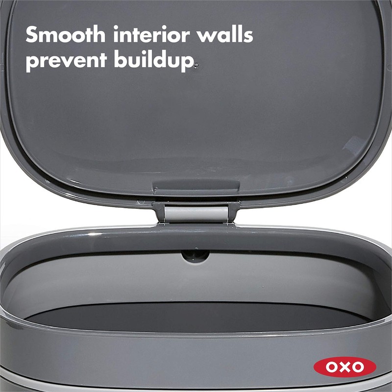 OXO Good Grips EASY-CLEAN COMPOST BIN - CHARCOAL - 1.75 GAL/6.62 L gallery