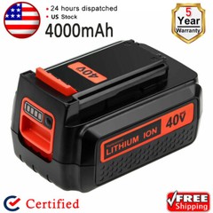 Battery LBX36 40V Replacement for Black and Decker Lithium Ion LBX2040 LBXR36