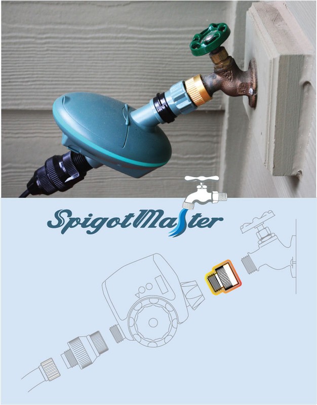 SpigotMaster SM01.125 ~Converts Arrowhead PK1360 Anti-Siphon Valve 2 Garden Hose gallery