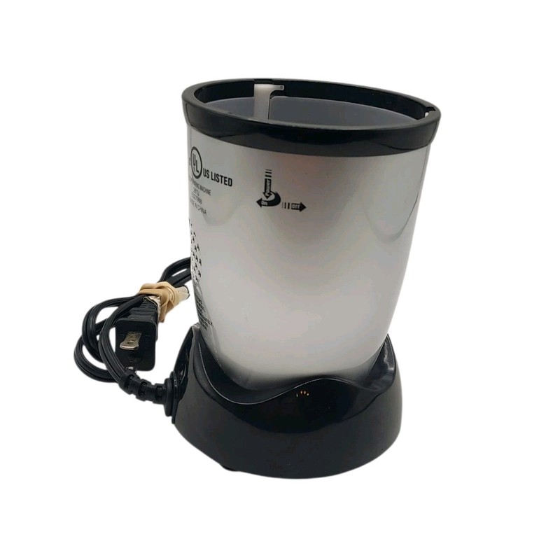 Magic Bullet Mini Blender Motor Base MTB‑101B 200W Silver Black + Blade Tested gallery