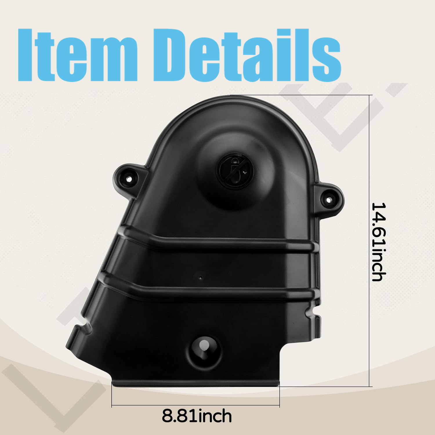 FOR HUST-LER MOWER 604722 RIGHT & 604723 LEFT DECK COVER BELT GUARD W gallery