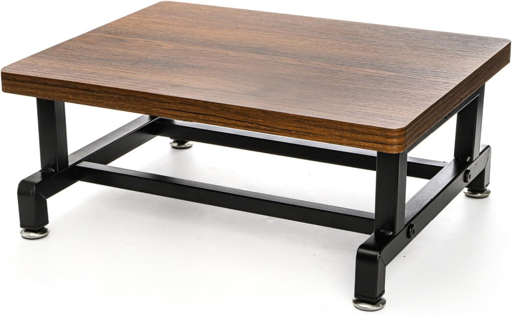 Wood One Step Stool, Anti-Slip Bed Steps Stool for High Beds Riser for , 500 Lbs