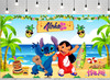 Aloha Birthday Party Backdrop 1.5×91 cm Tropical Cartoon Character Photo Banner gallery