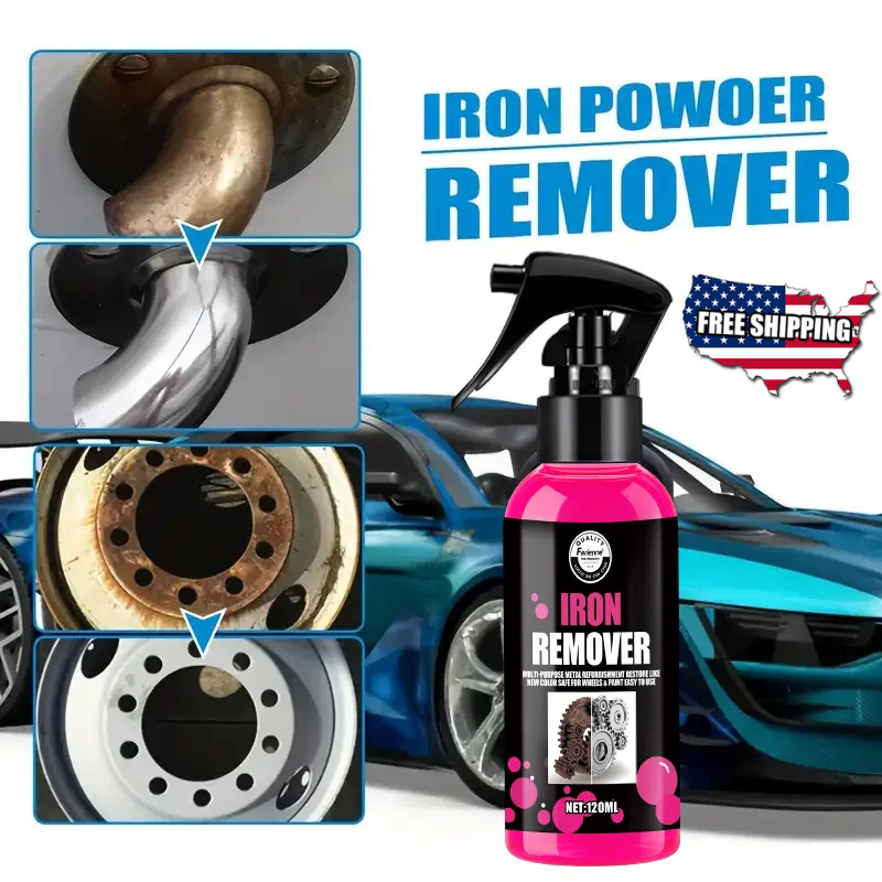 All-Purpose Rust Remover Spray 120ML Fast-Acting Iron Oxidation Eliminator gallery