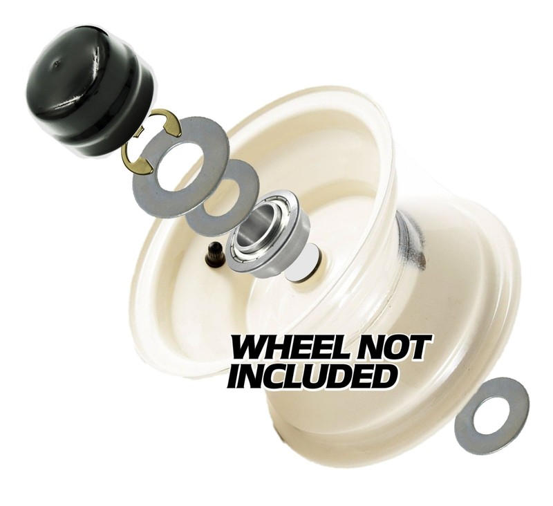 Steering Spindle, Wheel Bearing Kit for Husqvarna GTH52XLS LGT24K54 LGT25K54 gallery