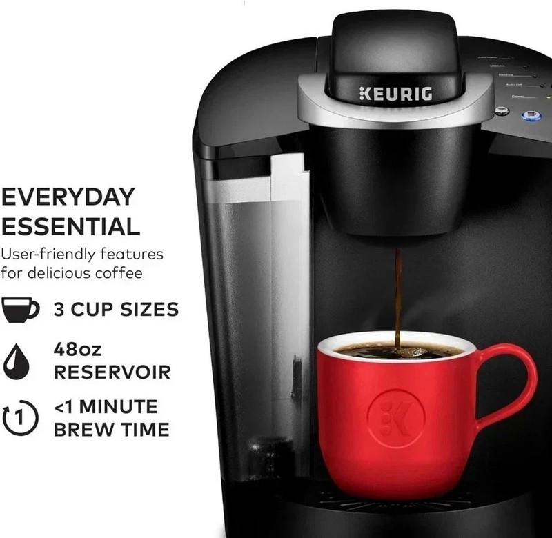 Keurig K-Classic Coffee Maker Programmable Single Serve K-Cup Pod 3 Brew Sizes gallery