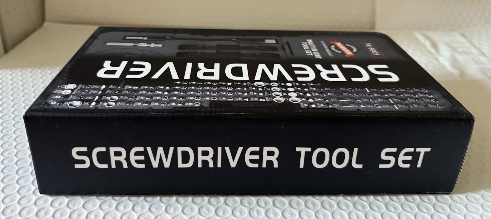 TK-S003 Multi-in-One Electric Screwdriver Tool Set 120 Piece NIB Grey gallery