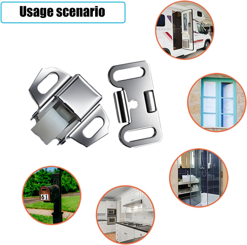 Mailbox Replacement Roller Catch Latch - 2 Packs RV Screen Door Locks Shower,... gallery