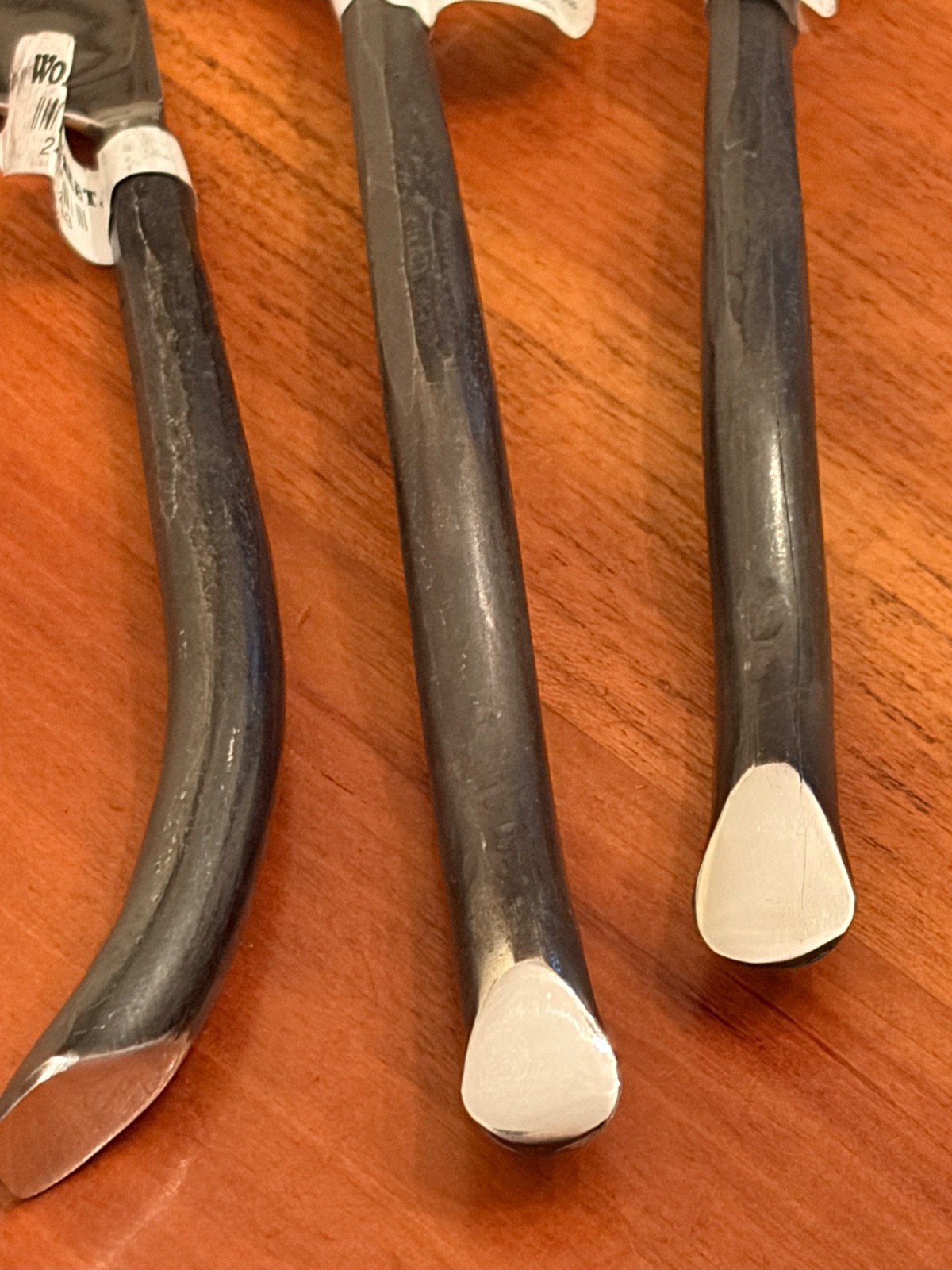 World Market TWIG Rustic Stainless Flatware Black Handle - Choice gallery