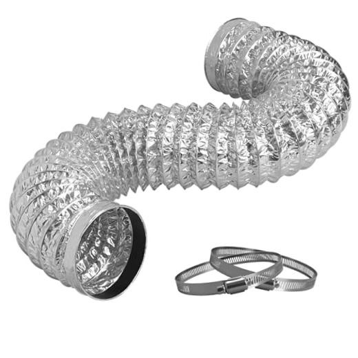 Flexible Dryer Vent Hose, 4 Inch 3Ft Extra Thick 6-Layer Heavy 4inch*3FT gallery