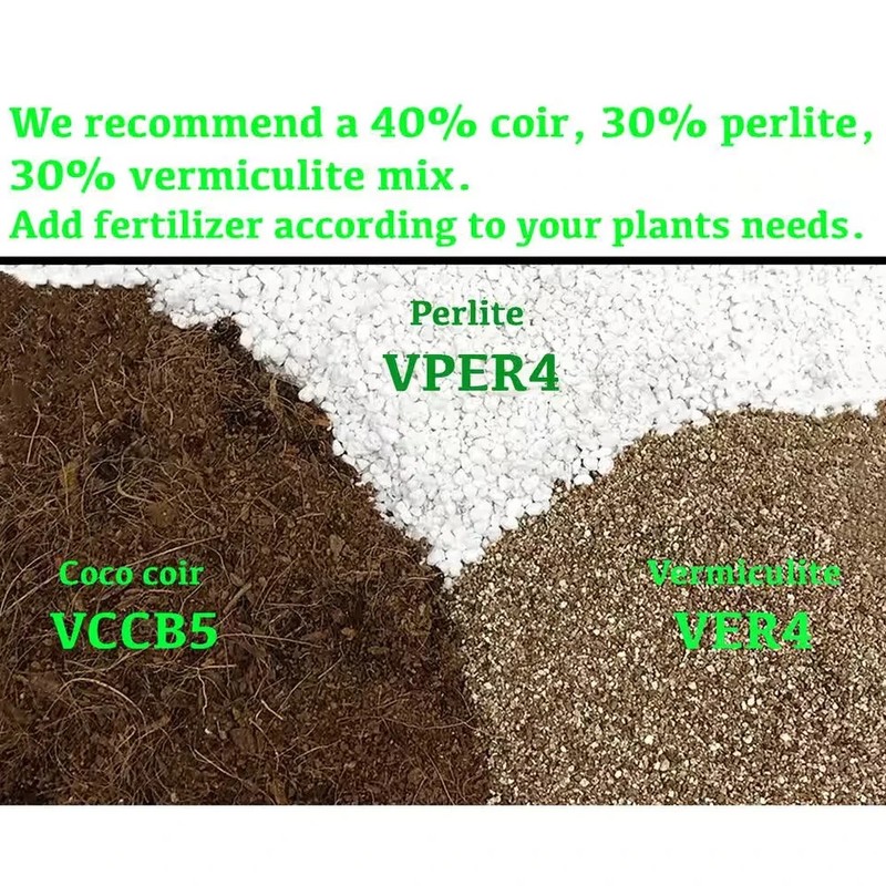 Coconut Coir Block - 100% Organic Coco Coir for Gardening - 11 lbs. (5 kg) gallery