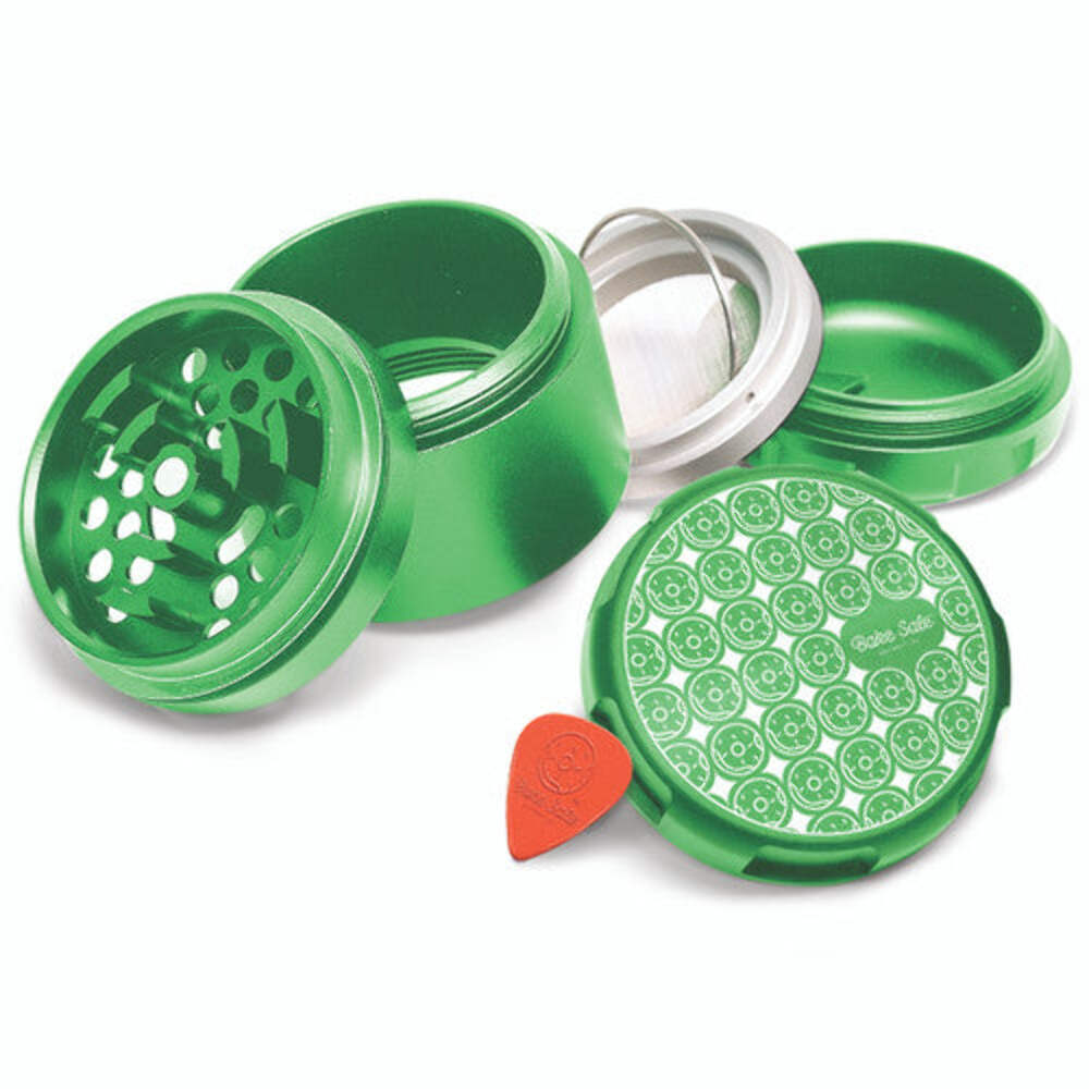 Bake Sale - Donut Pattern - 5 Piece 63MM Aluminum Herb Grinder gallery