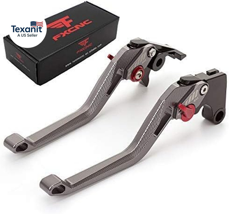 CNC Billet Long Adjustable Brake Clutch Levers Compatible with for Royal Enfield gallery
