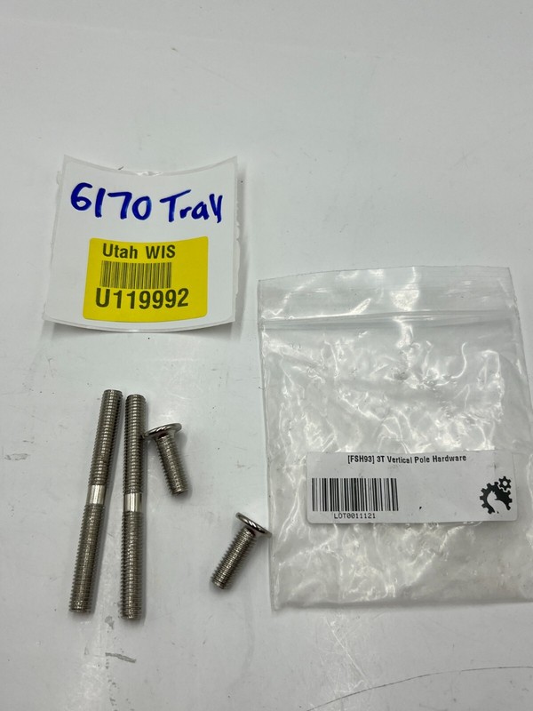 3T Vertical Pole Hardware Tool (FSH93) Threaded Rod / Flat Head Allen Key Bolt gallery