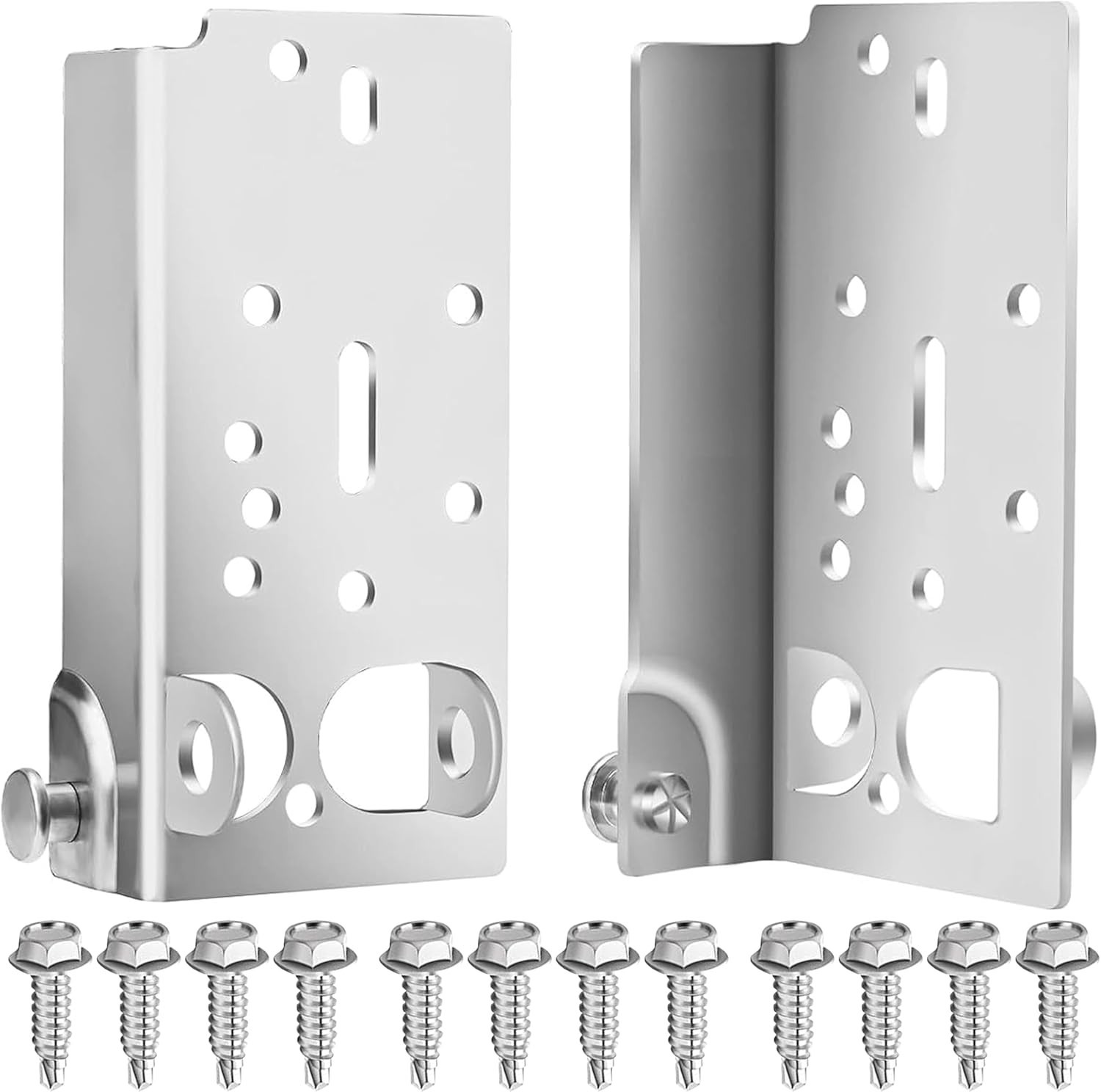 Garage Door Bottom Lifting Brackets Bottom Brackets for 2" Track with 7/16" gallery