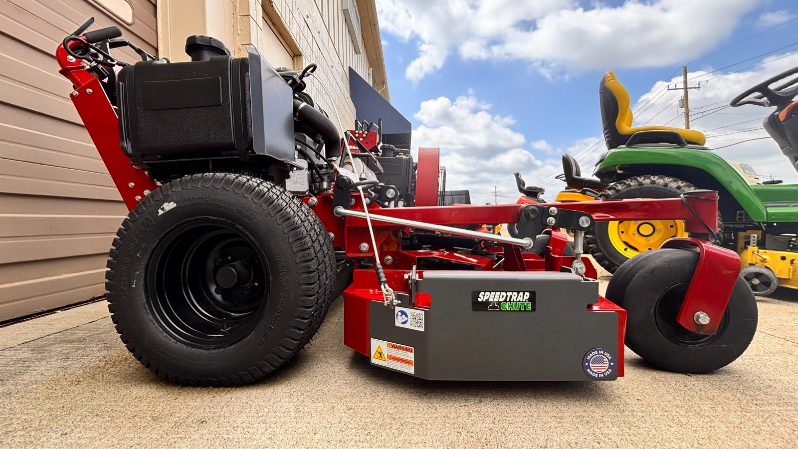 Speedtrap® Chute Blocker Ferris® FW45 52" Mowers 2min install! gallery
