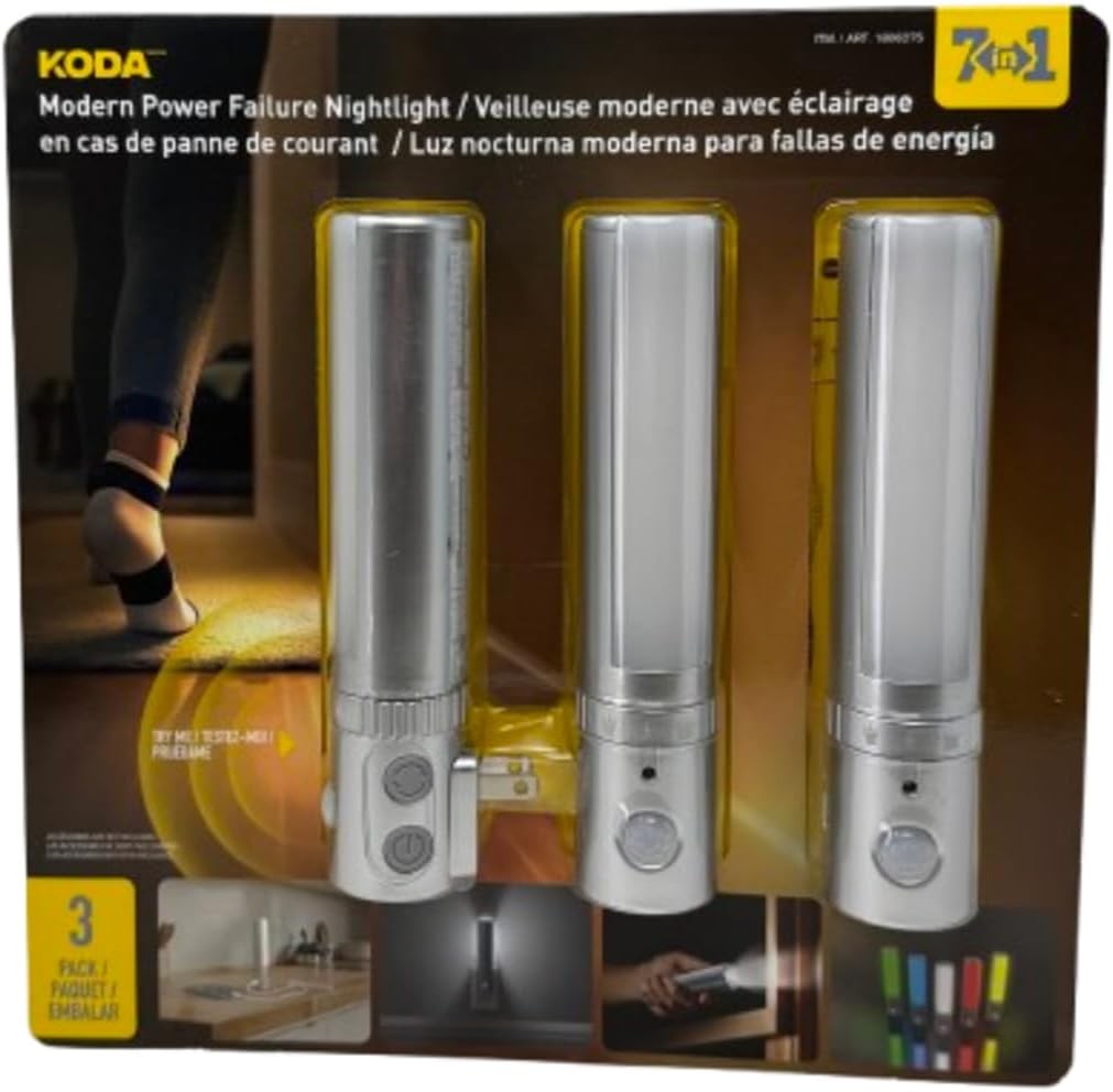 KODA - Modern Power Failure Nightlight (3 Pack) gallery