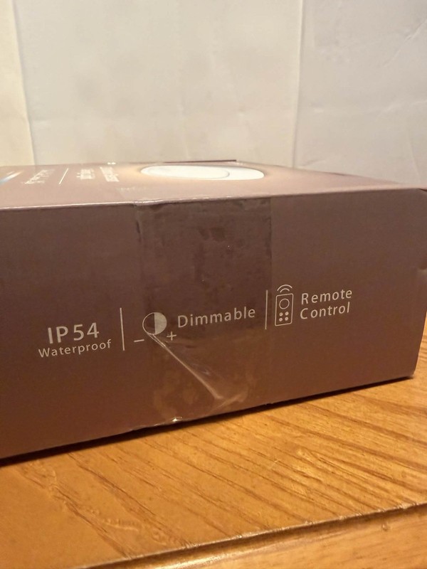 IP54 Waterproof Rechargeable Shower Light Indoor, 12000mAh Motion Light w/Remote gallery