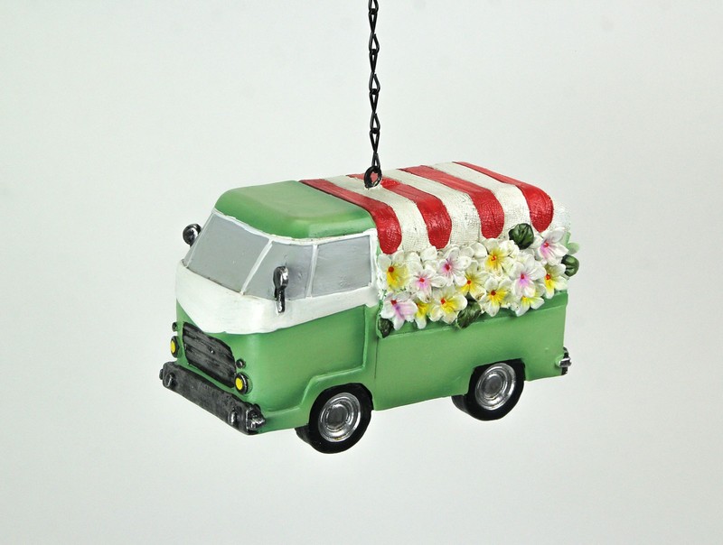 Scratch & Dent Rustic Country Flower Power Van Birdhouse for Small Birds gallery