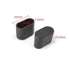 Round Square Rectangular Rubber End Caps Furniture Feet Chair Leg Protectors