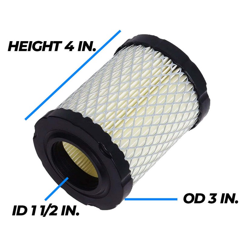 6-Pack Air Filter With Prefilter Fits Briggs & Stratton 591583 gallery