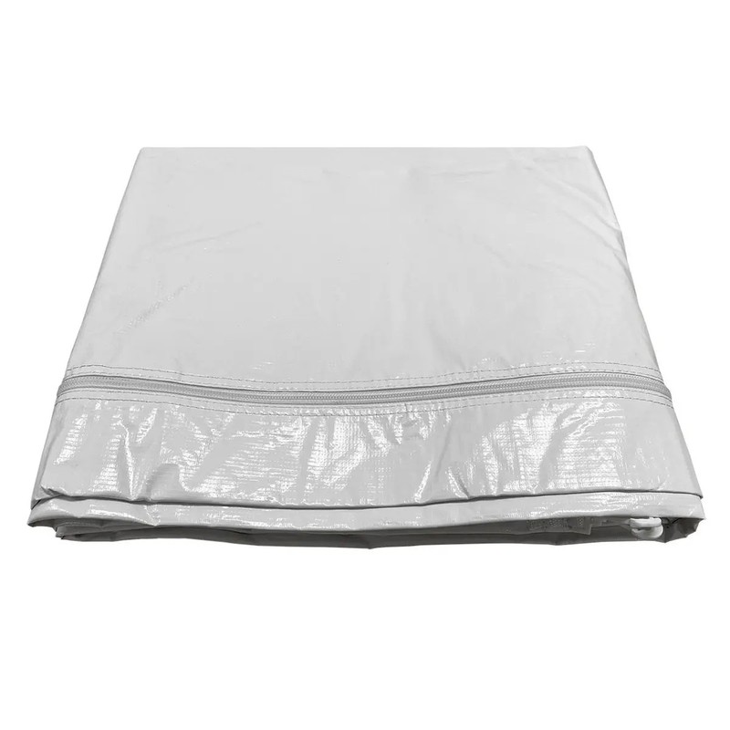 7x15 Solid Blockout Vinyl Sidewall with Zipper Door for Canopy Event Party Tent gallery