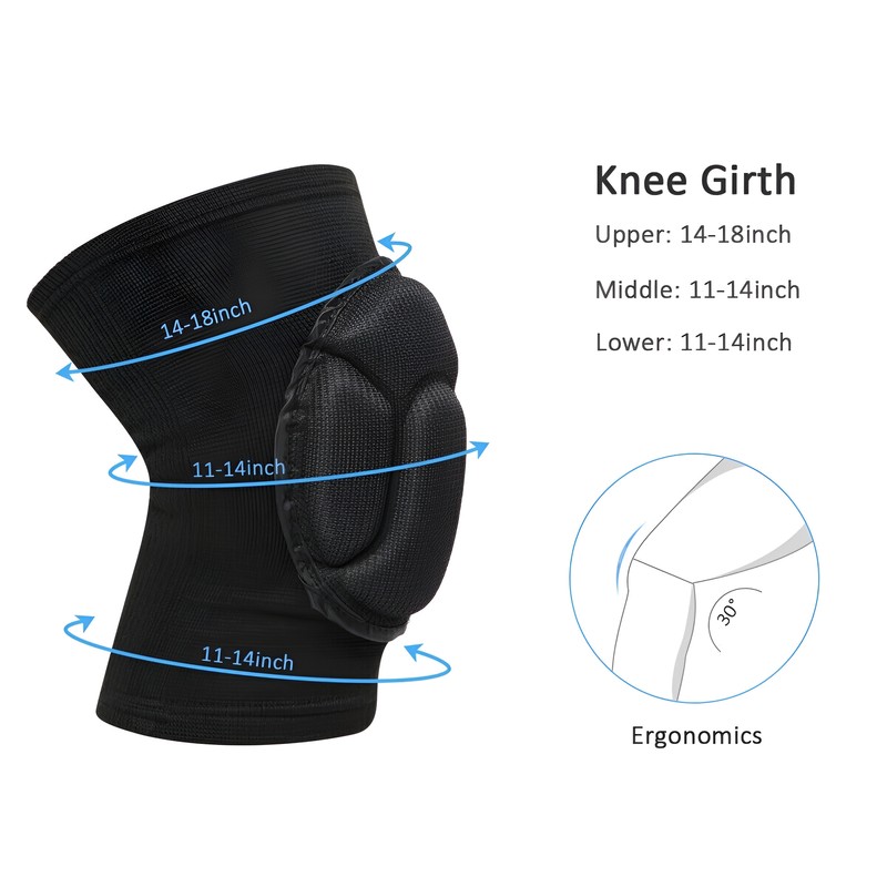 1 Pair Knee Pads – Durable Leg Protectors for Sports, Construction, and Flooring gallery