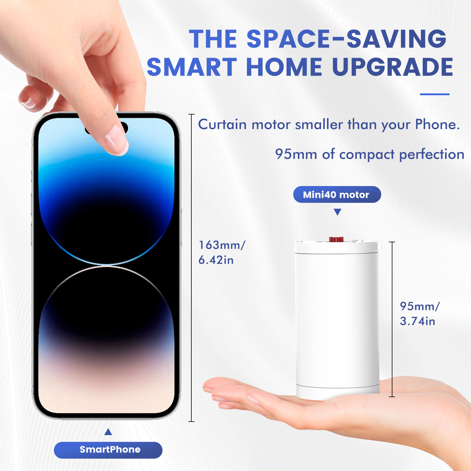 DIY Wifi Smart Automatic Curtain Motor System,Compatible with Smart Phone APP gallery