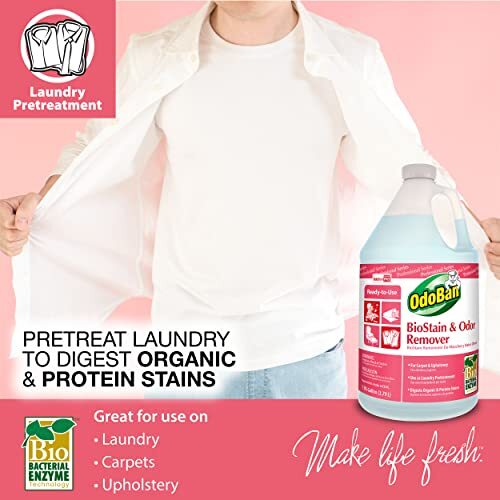 OdoBan Professional Cleaning and Odor Control Solutions, Assorted Sizes gallery