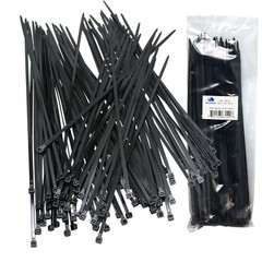 100X Plastic Cable Nylon Zip Ties Wrap Extra Heavy Duty Wire Fastener 12″ Long