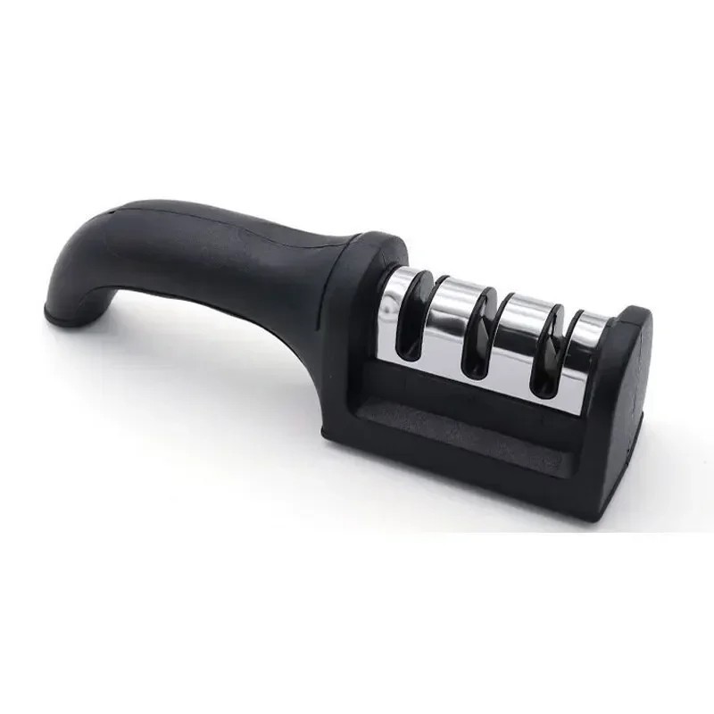 4 Stage Kitchen Knife Sharpener Professional Ceramic Diamond Steel Sharpening