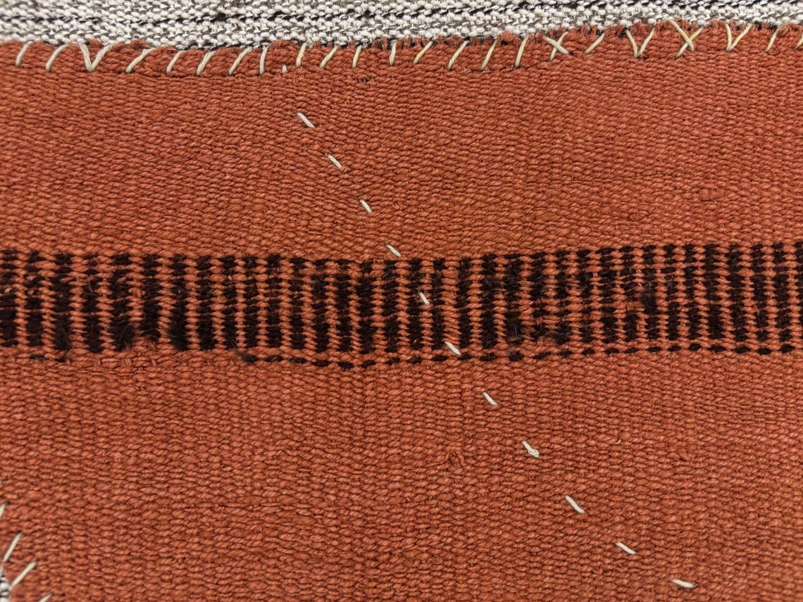 Handmade Wall Hanging Rug Woven Tapestry (3'4x4'4 ft) gallery