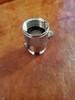 In Line Shower Head Shut off Valve 1-2" MIP Push Button Type Chrome Plated Brass gallery