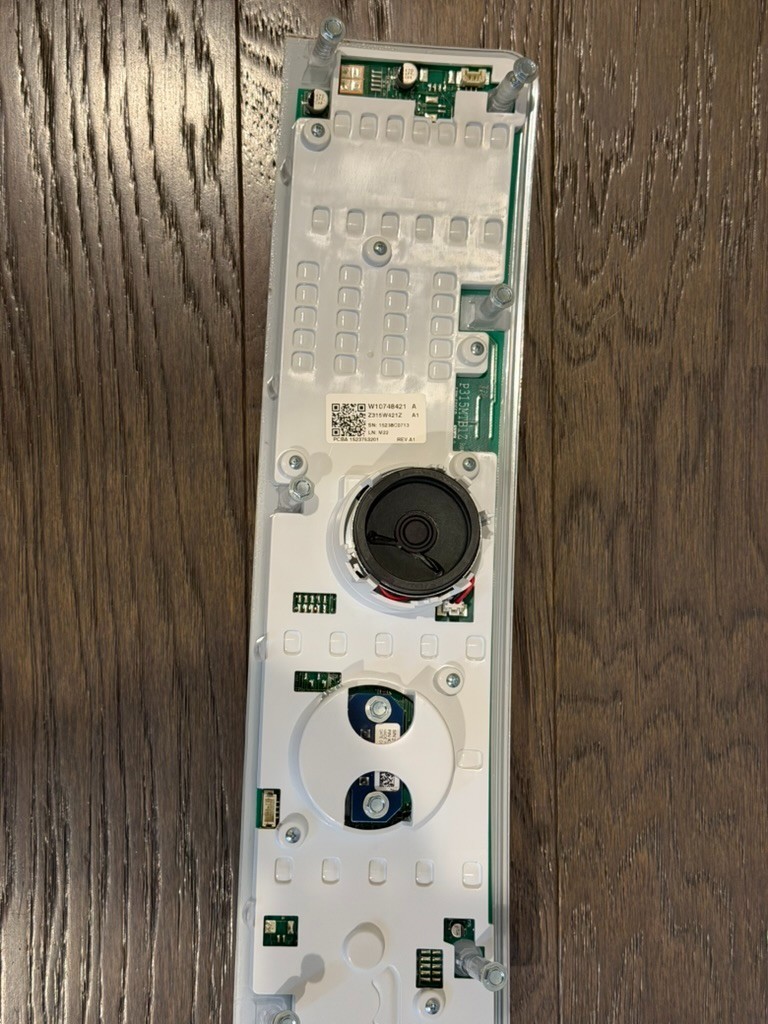 OEM Whirlpool Maytag Washer Control Panel W10748421 User Interface With Knob Tes gallery