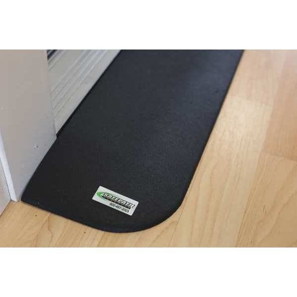 Ez Edge Mraez0110 Ada Compliant Ramp, Matte, Black, 7/8" H gallery