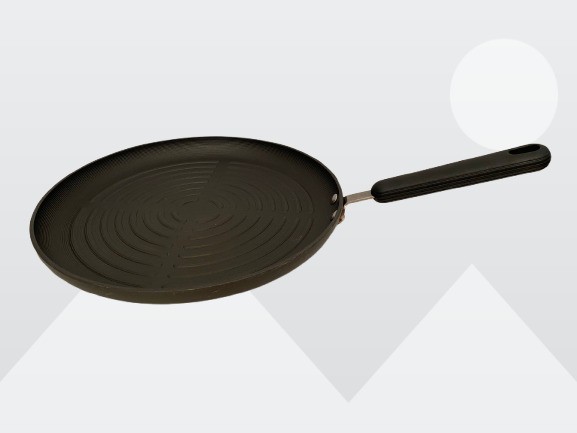Circulon 12"/30cm Round Non-Stick Hard Anodized Grill Style Frying Pan Skillet gallery