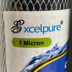 Excelpure CT010 Sintering Activate Carbon Block Water Filter 10″ x 2.5″ Sediment