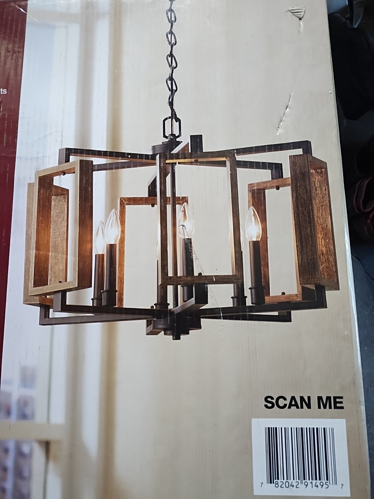 Home Decorators Collection Zurich 6-Light Chandelier 18.3h x 24 Dia New In Box gallery