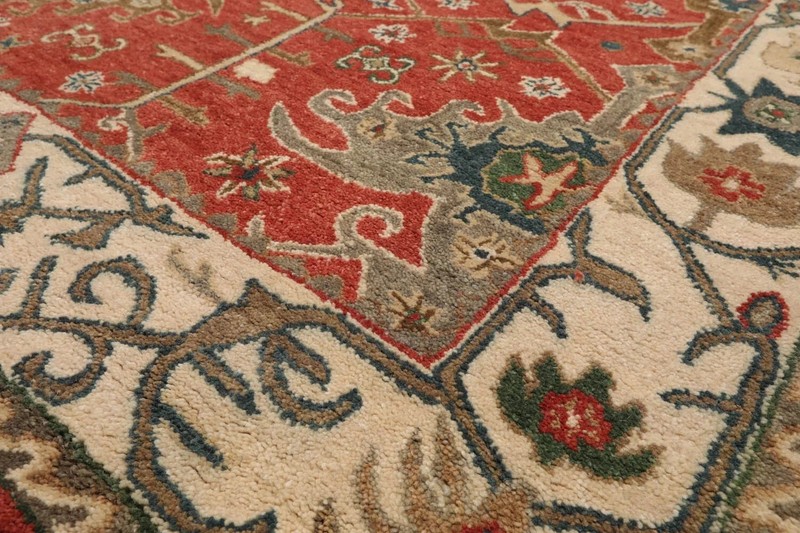 Geometric Design Handmade Hand Tufted 100% Wool Rug Color Multicolor Carpet Rug gallery