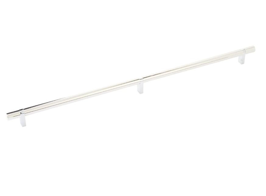EMTEK 84160 20" Centers Rectangular Bar Stem Polished Chrome/Nickel gallery