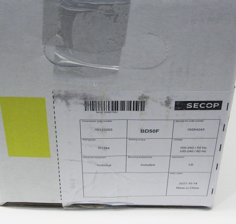 Secop BD50F Direct Current (DC) Mobile Compressor 12/24V R134a 1101Z0203 gallery