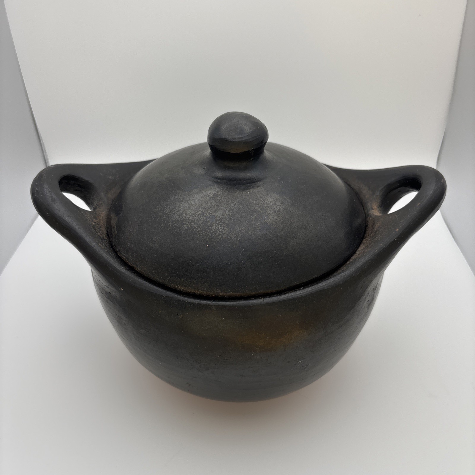 La Chamba Clay Pot for Cooking with Lid Earthen Pots Unglazed Handmade gallery
