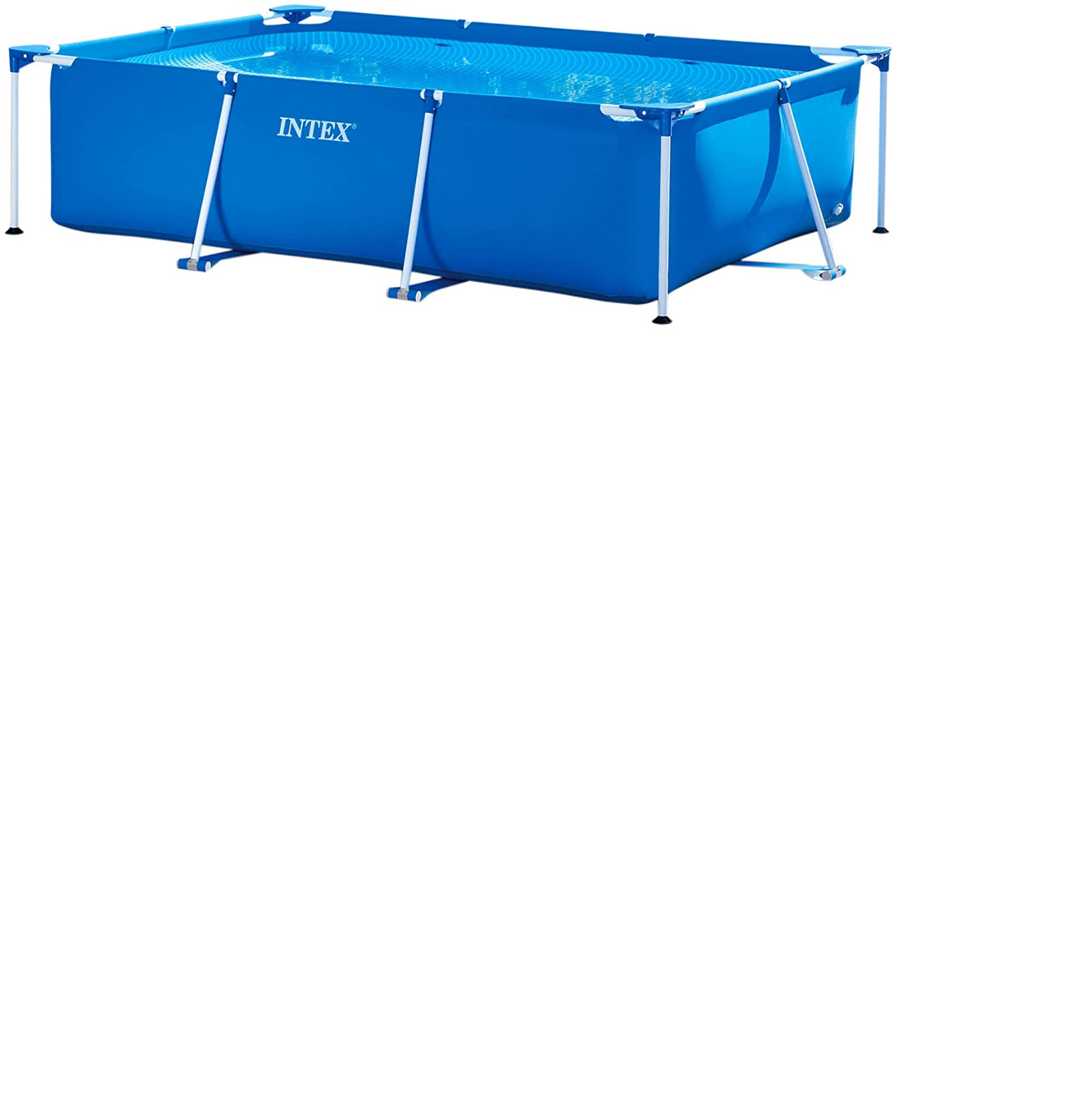 Intex 8.5ft x 5'.3"x 25" Rectangular Frame Above Ground Backyard Swimming Pool gallery