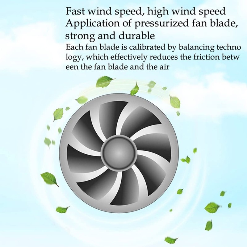 2 inch 50mm Inline Duct Ventilation Fan Dog House, Pet Indoor Vent Blower Air... gallery