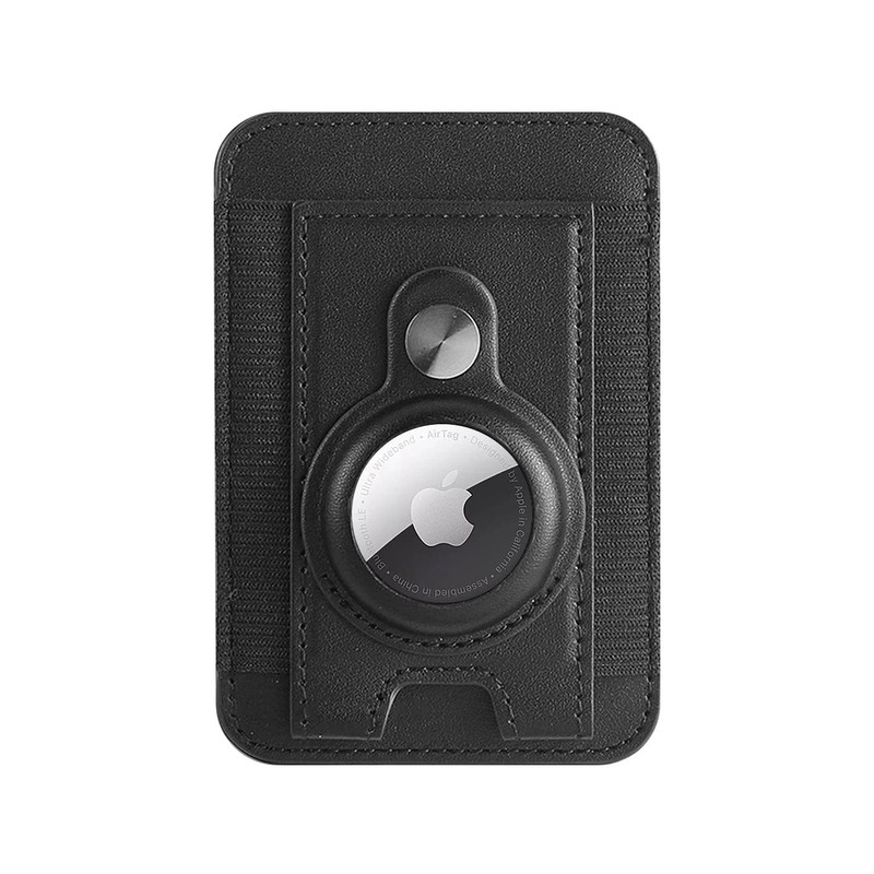 iPhone Leather Wallet Case with AirTag Holder – MagSafe | Indy Series
