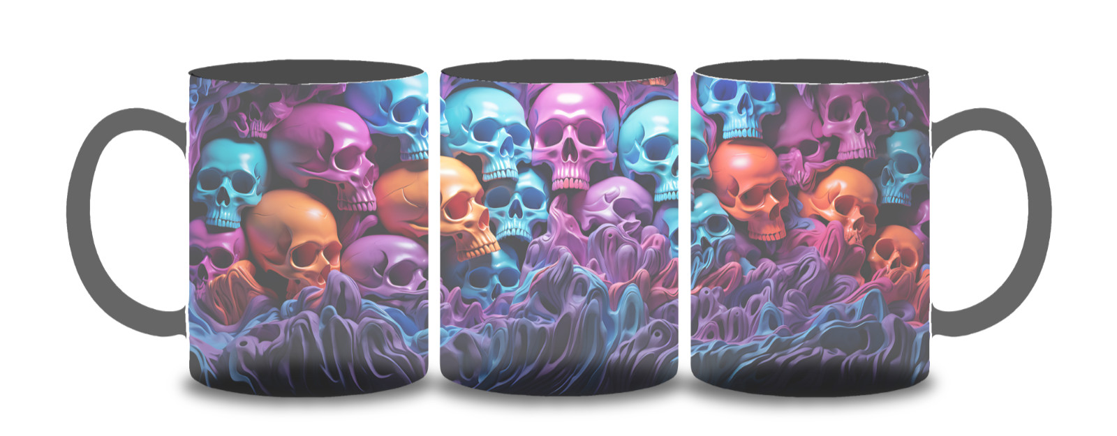 11oz or 15oz Ceramic Coffee/Tea Mug-Halloween-Horror-Skulls-Ghost-Spooky-Gift gallery
