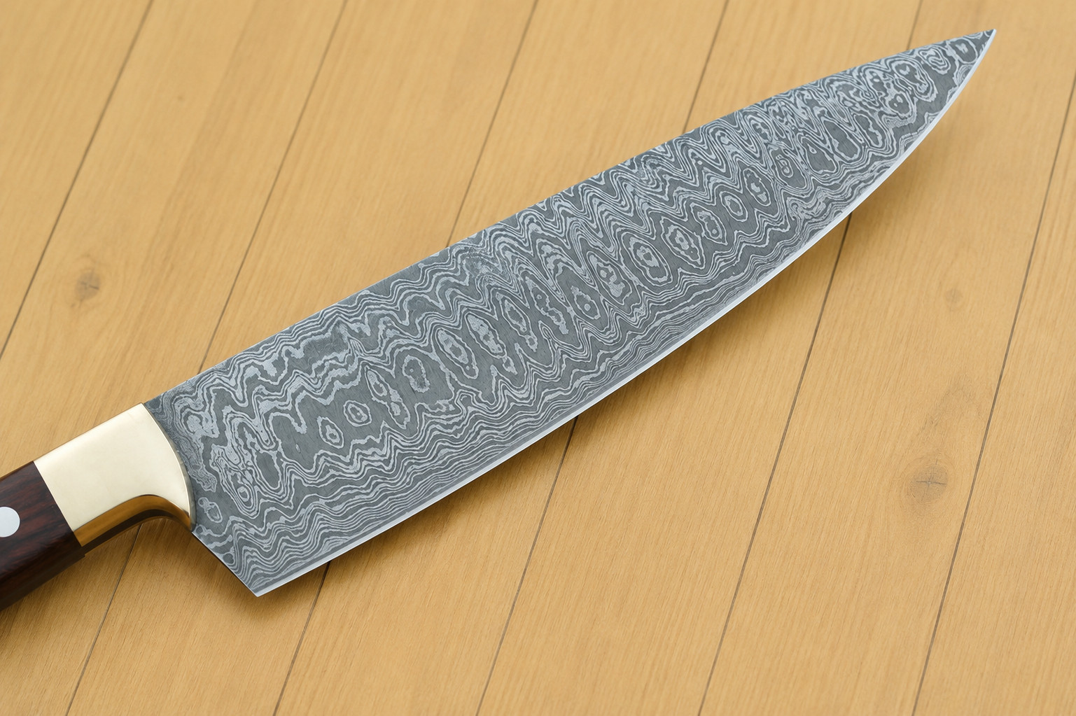 Custom HandMade Forged Damascus Steel Kitchen Chef Knife Wood Handle 1195 gallery
