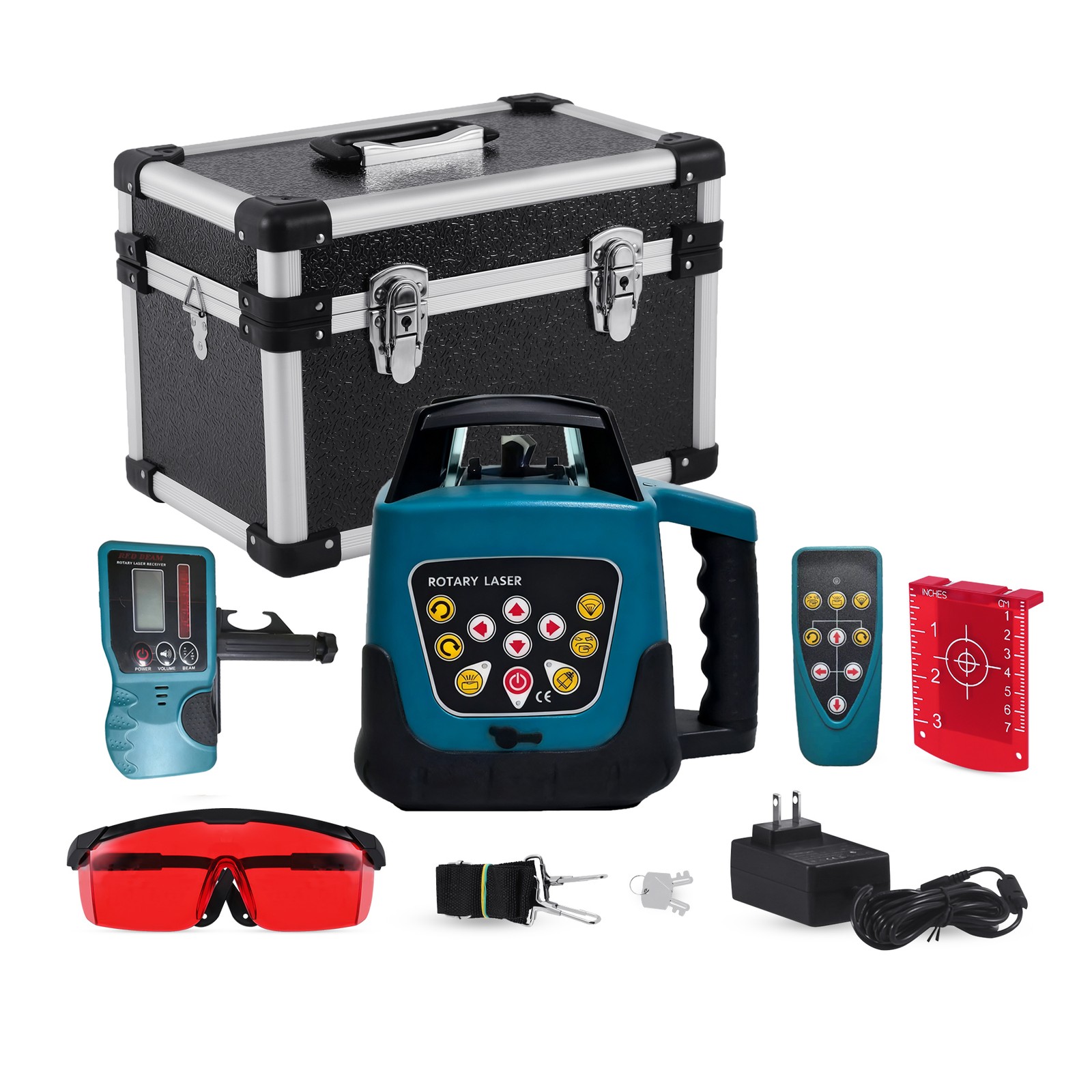 Laser Level 360° Rotary Self-Leveling Horizontal & Vertical 500M Red Beam gallery